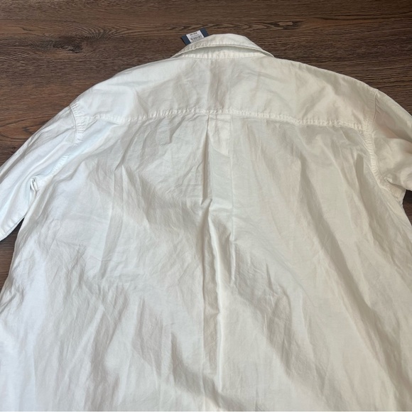 Women's Long Sleeve Mini Shirtdress - Universal Thread™ White S - Picture 4 of 6